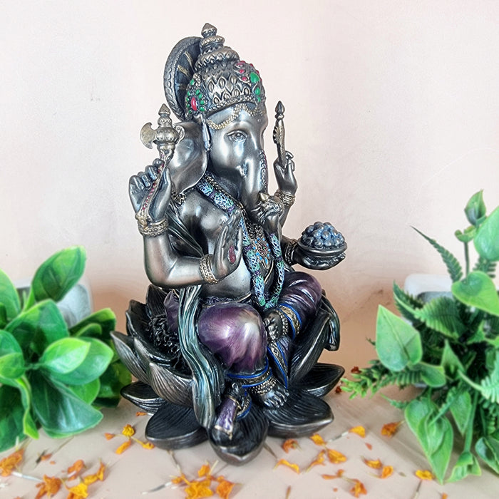 Handcrafted Lord Ganesha Idol | Decorative Ganesh Statue for Home & Office