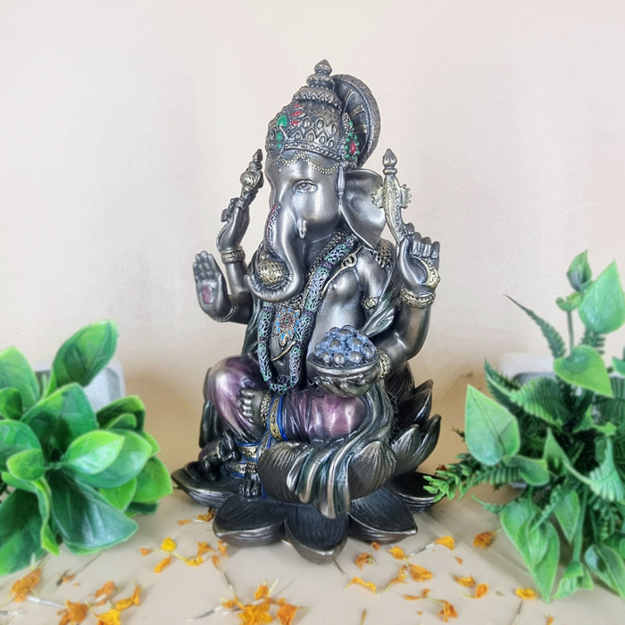 Handcrafted Lord Ganesha Idol | Decorative Ganesh Statue for Home & Office