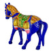 Handpainted Meenakari Metal Horse Statue