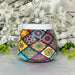 Handpainted Pichwai Art Metal Dry Fruits Jar