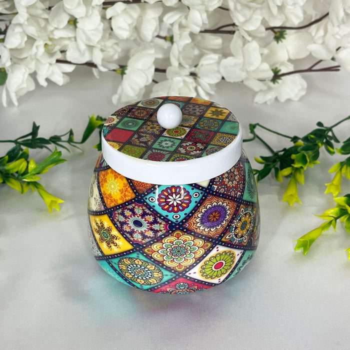 Metal Dry Fruits Jar