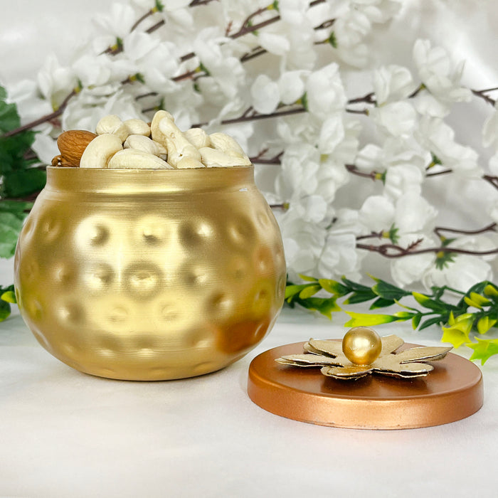 Decorative Metal Dry Fruit Box for Home