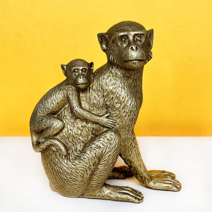 Unique Monkey Home Decor with Baby