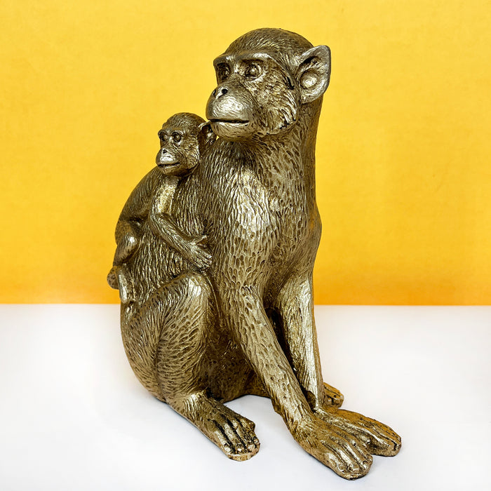 Unique Monkey Home Decor with Baby