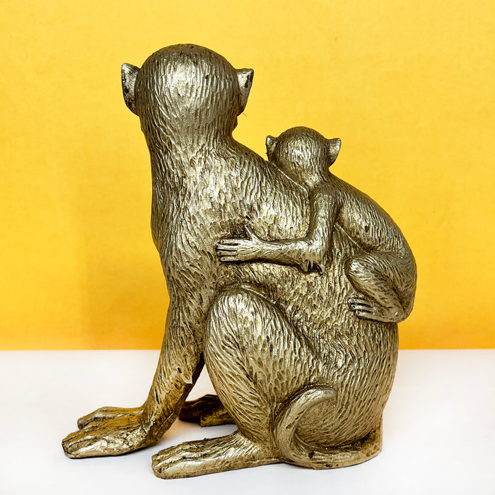 Unique Monkey Home Decor with Baby