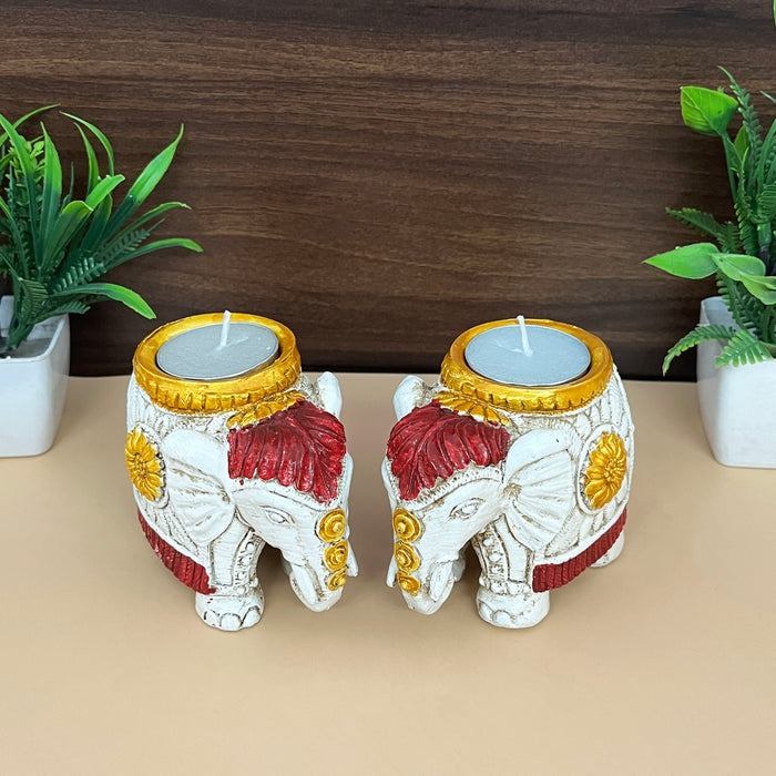 Handmade Elephant Candle Set