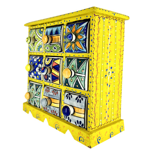 Buy Our Exclusive 9 Set Box Hand painted Wooden | Indian handmade Box 