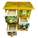 Wooden And Ceramic 6 Set Box Hand painted Wooden Box | Buy Now