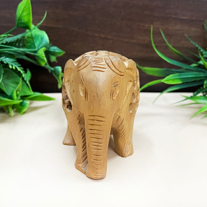 Handcrafted Wooden Elephant