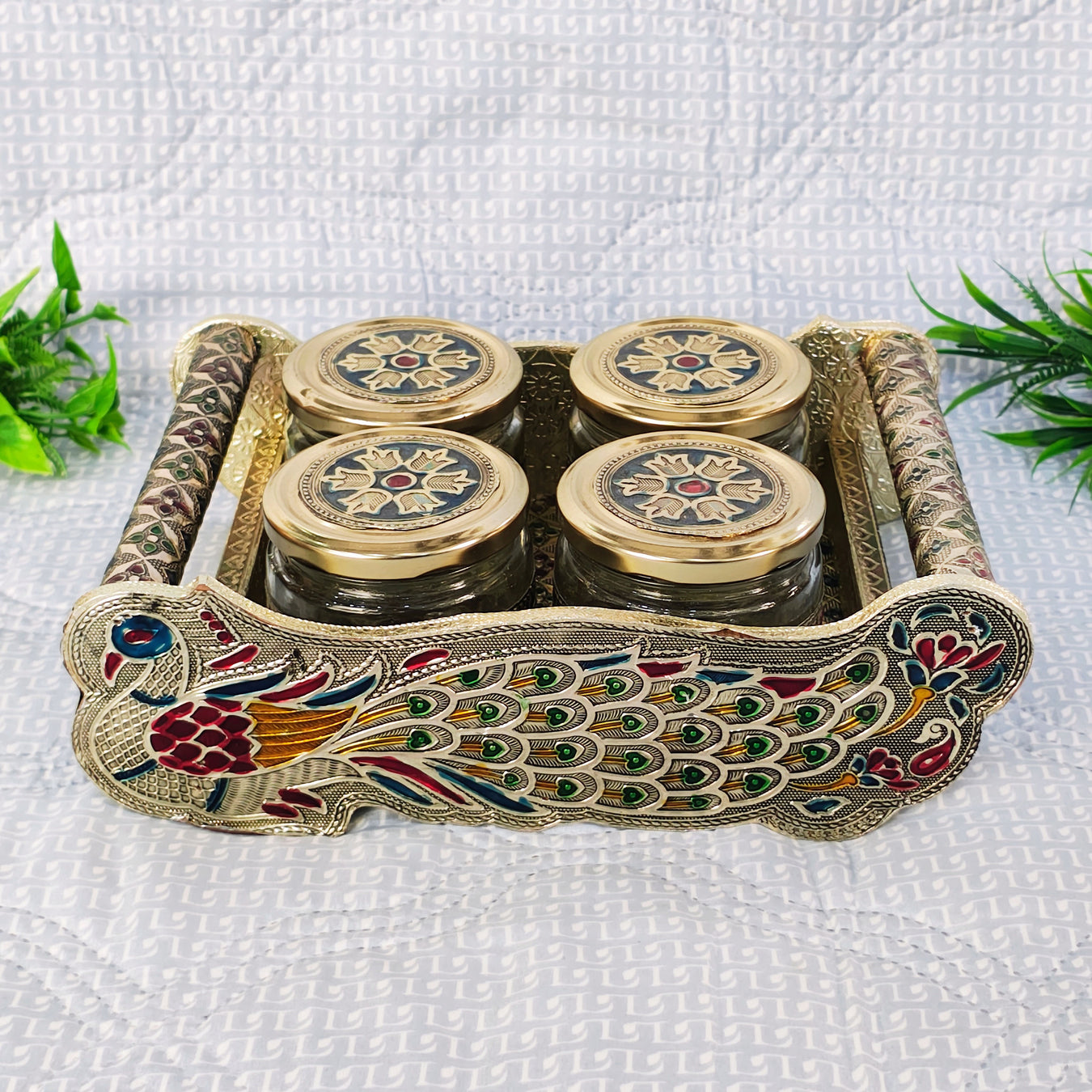 Dry Fruits Jars and Trays