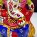 Metal Handpaited Ganesha Idol for Temple Decor & Home Decor