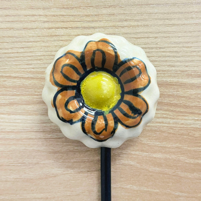 Stylish Ceramic Flower Key Hook – A Perfect Addition to Your Home