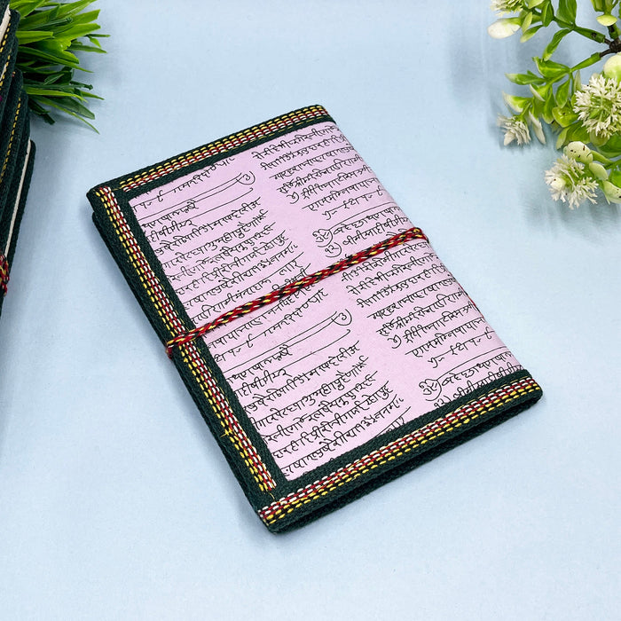 Handmade Cotton Paper Diary with Om Symbol