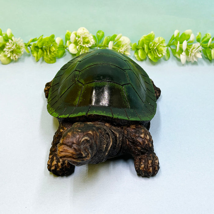 Handcrafted Turtle Showpiece | Decorative Tortoise Figurine for Home & Office