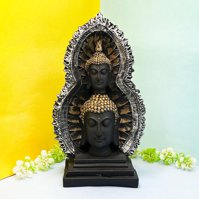 Exquisite Black Resin Buddha Statue for Mindful Spaces