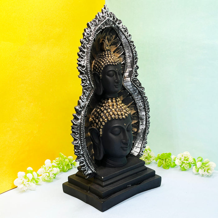 Exquisite Black Resin Buddha Statue for Mindful Spaces