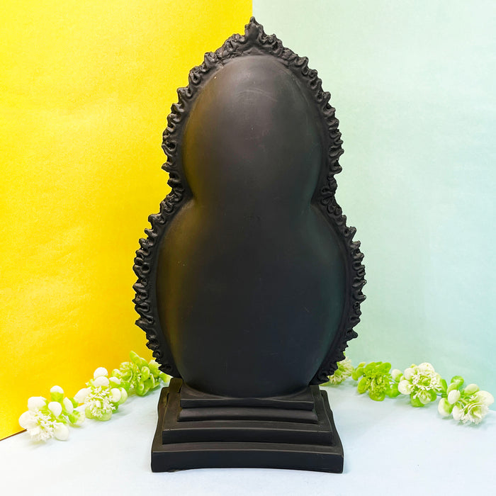 Exquisite Black Resin Buddha Statue for Mindful Spaces