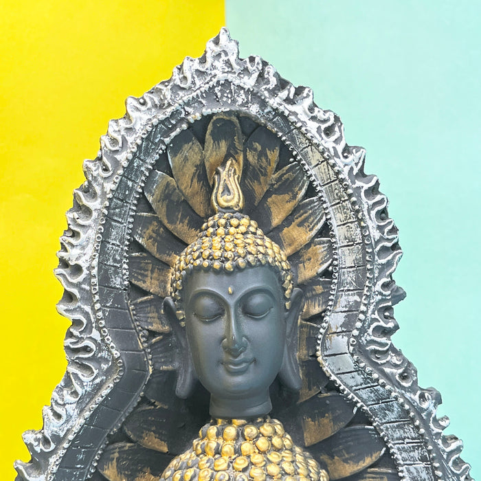 Exquisite Black Resin Buddha Statue for Mindful Spaces