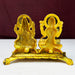 Brass Finish Metal Laxmi Ganesh Diya