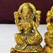 Brass Finish Metal Laxmi Ganesh Diya