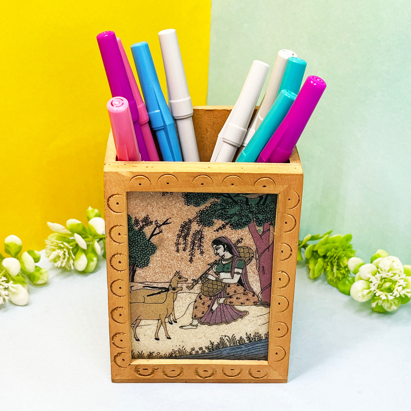 Buy Our Wooden Pen Stand Collection Best For Gift | Gift Item