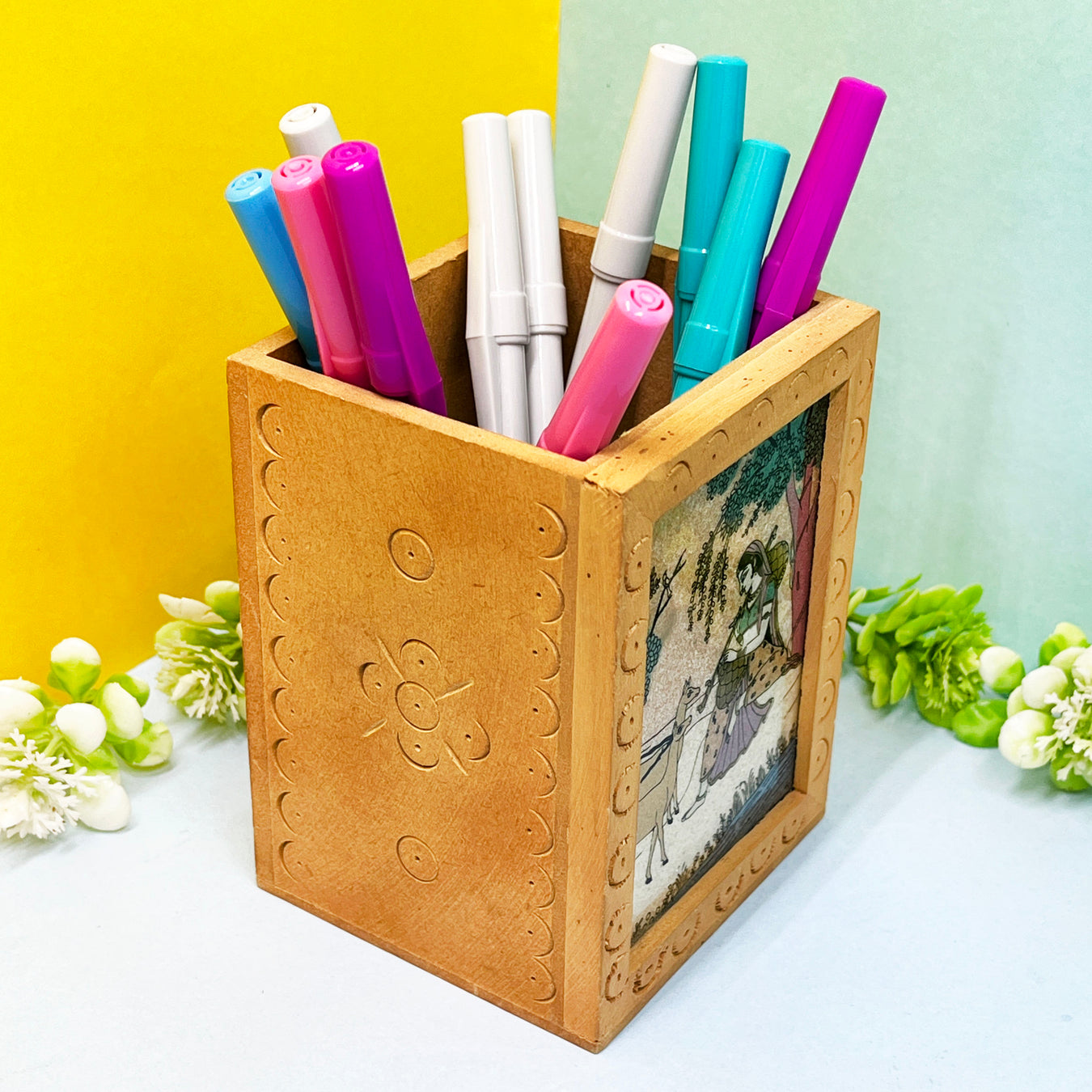 Buy Our Wooden Pen Stand Collection Best For Gift | Gift Item