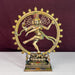 Copper Finish Dancing Shiva Nataraja Statue