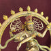 Copper Finish Dancing Shiva Nataraja Statue