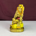 Golden Panchmukhi Ganesha Statue Decorative Showpiece