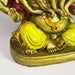 Golden Panchmukhi Ganesha Statue Decorative Showpiece