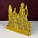 Ayodhya Ram Mandir Wall HangingGolden Ayodhya Ram Mandir Wall Hanging