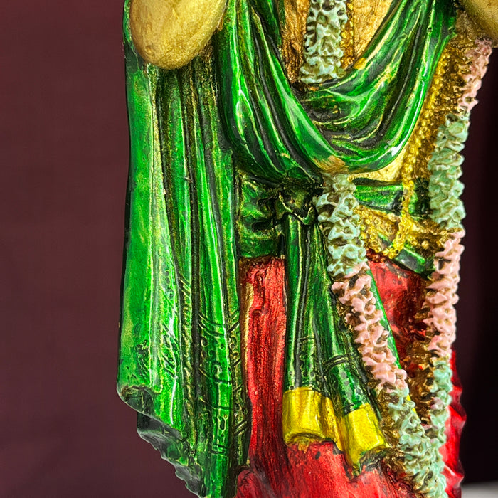 Lord Krishna Playing Flute Standing Idol