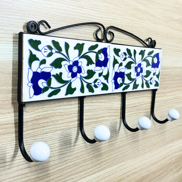 Beautiful Ceramic &amp; Iron Key Holder