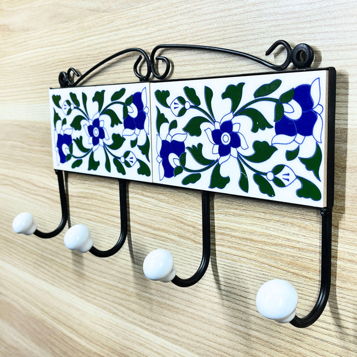 Beautiful Ceramic &amp; Iron Key Holder