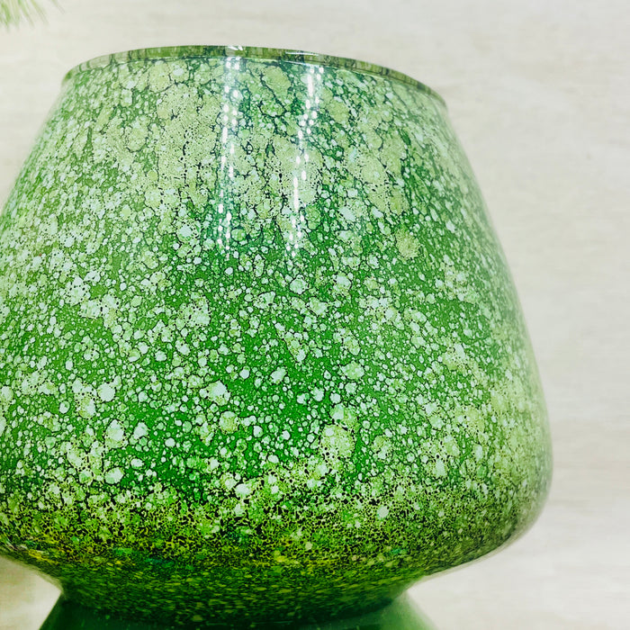 Lampe mosaïque colorée