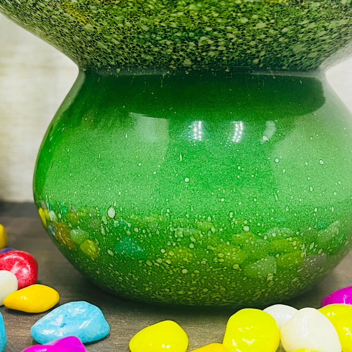 Lampe mosaïque colorée