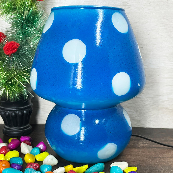 Lampe mosaïque colorée