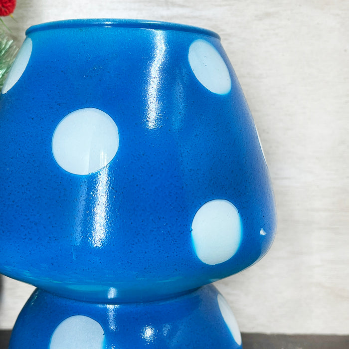 Lampe mosaïque colorée