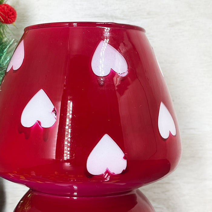 Lampe mosaïque colorée