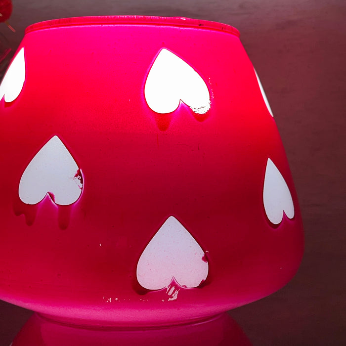 Lampe mosaïque colorée