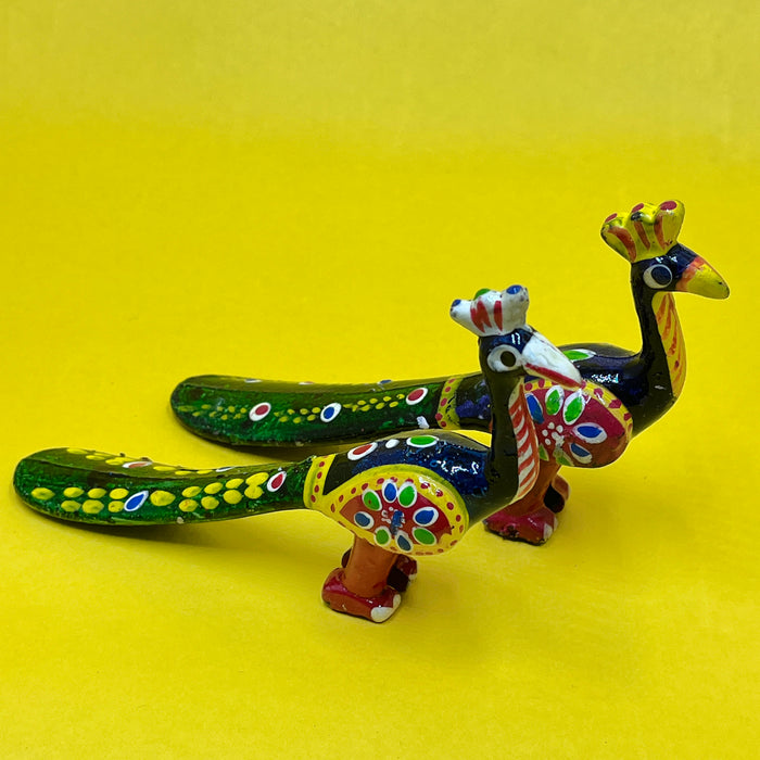 Handcrafted Decorative Peacock Showpiece Set | Traditional Home Décor