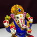 Handcrafted Meenakari Metal Ganesha Statue