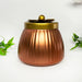 Metal Gift Basket With Copper Or Gold Polish Dry Fruit Jar 5