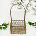 Metal Gift Basket With Copper Or Gold Polish Dry Fruit Jar  8