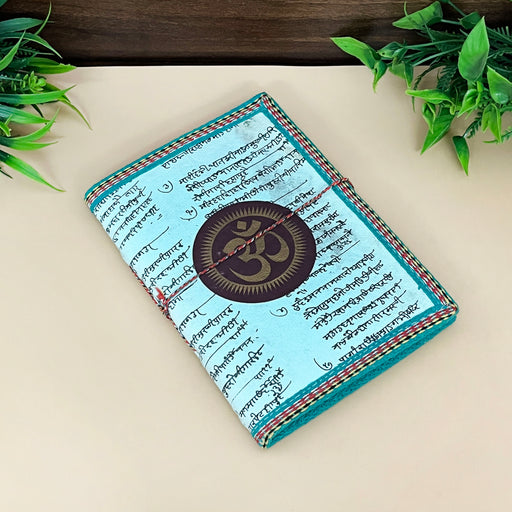 OM Printed Handmade Cotton Paper Diary