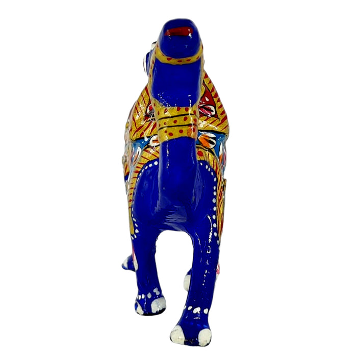 Rajasthani Meenakari Kanthi Camel Figurine Statue