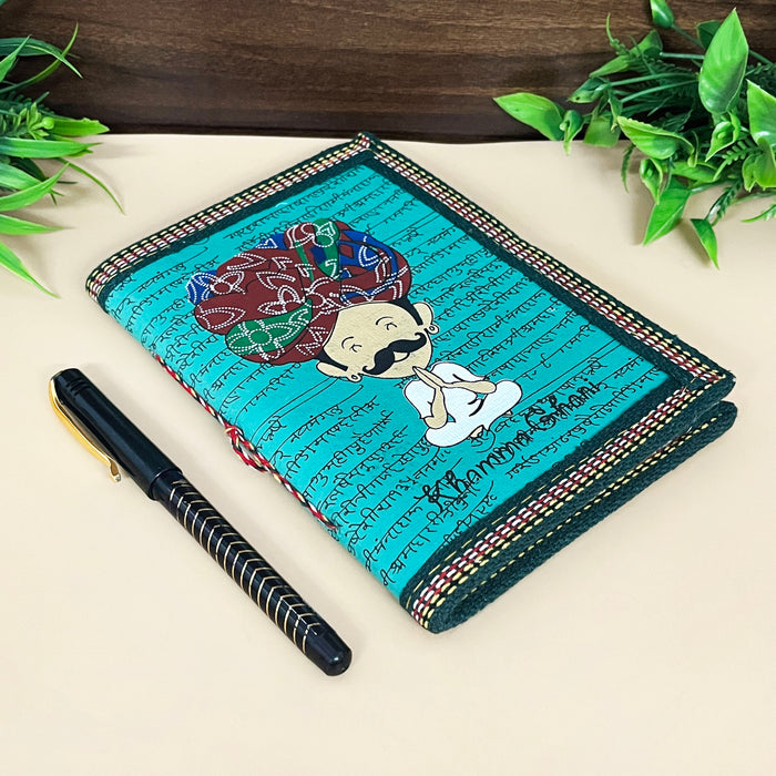 Rajasthani Print Handmade Journal Cotton Paper Diary