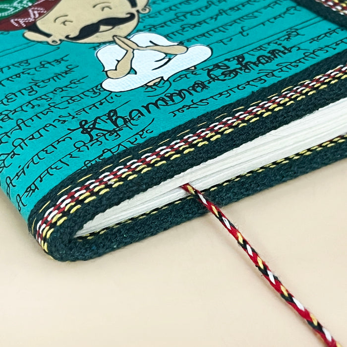 Rajasthani Print Handmade Journal Cotton Paper Diary