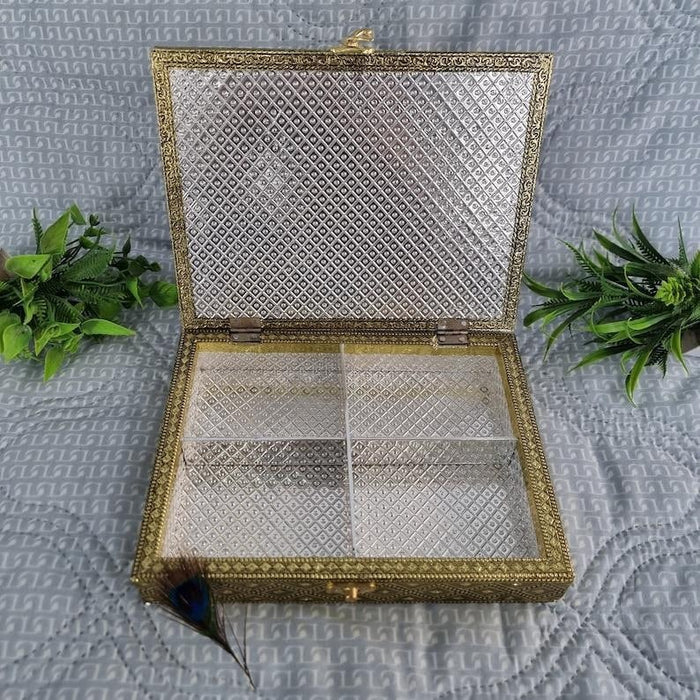 Wooden Box | Set of 28 Handmade MDF Meenakari Boxes | Indian Storage, Bulk Wholesale
