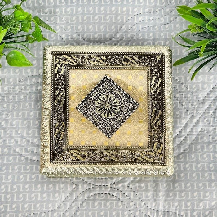Wooden Dry Fruit Box Set of 32 – 6x6 Inch Handmade Indian Wedding Favor Box bulk